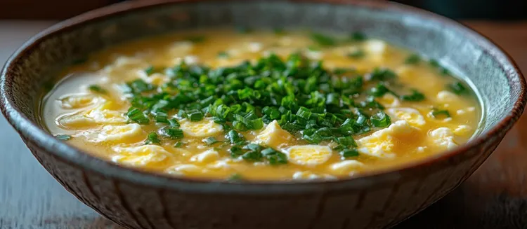 Keto egg drop soup