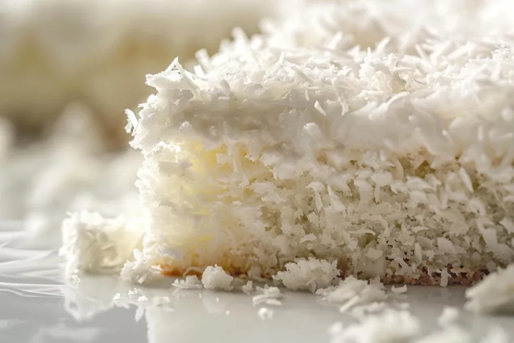 Lemon coconut cake