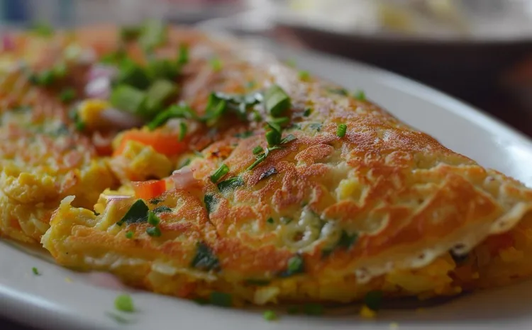 Mexican-style omelette