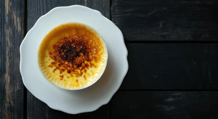 Orange crema catalana