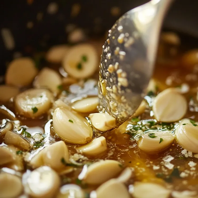 Roasted garlic with olive oil