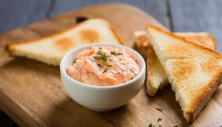 Smoked salmon pate