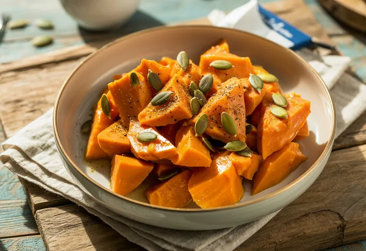 Southwestern sweet potato saute