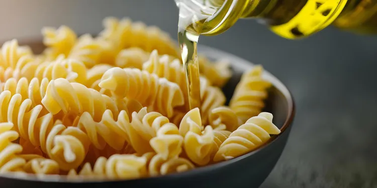 Gluten-free olive oil pasta