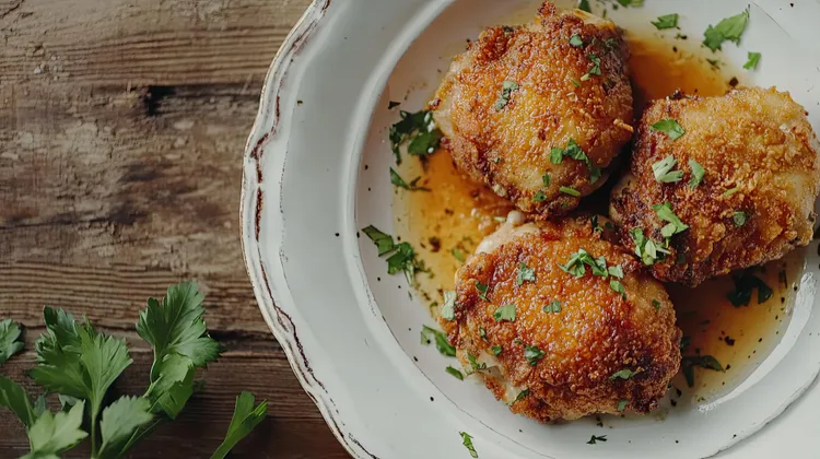 Teriyaki crumbed chicken