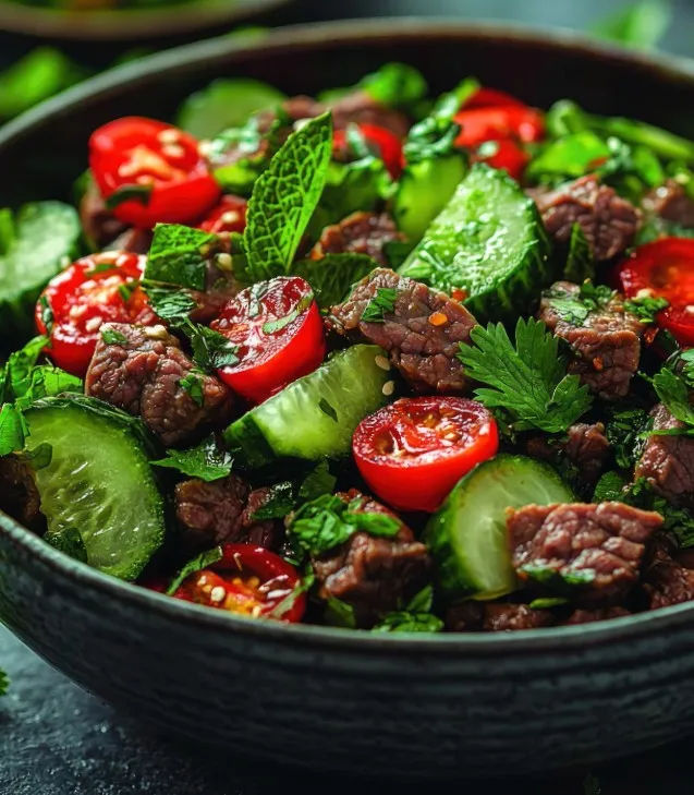 Thai grilled beef salad