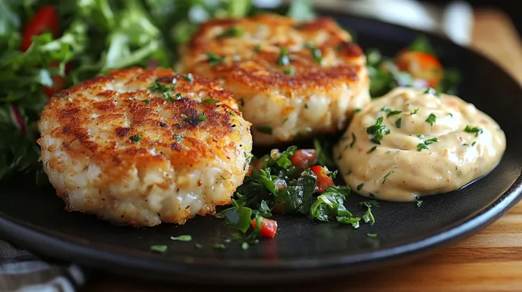 Tuna patties with multi-grain oatmeal