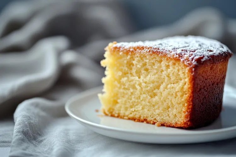 Vanilla butter cake