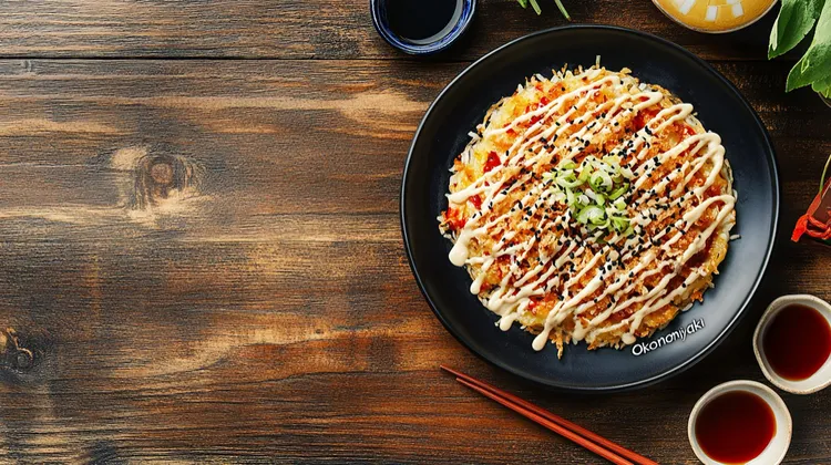 Wombok & pork okonomiyaki