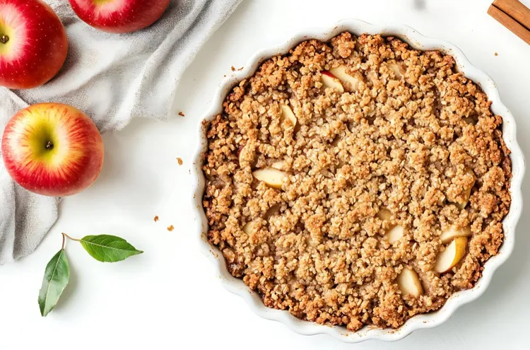 Quick apple pie