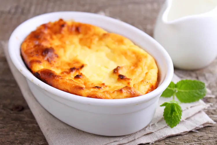 Classic cheese soufflé