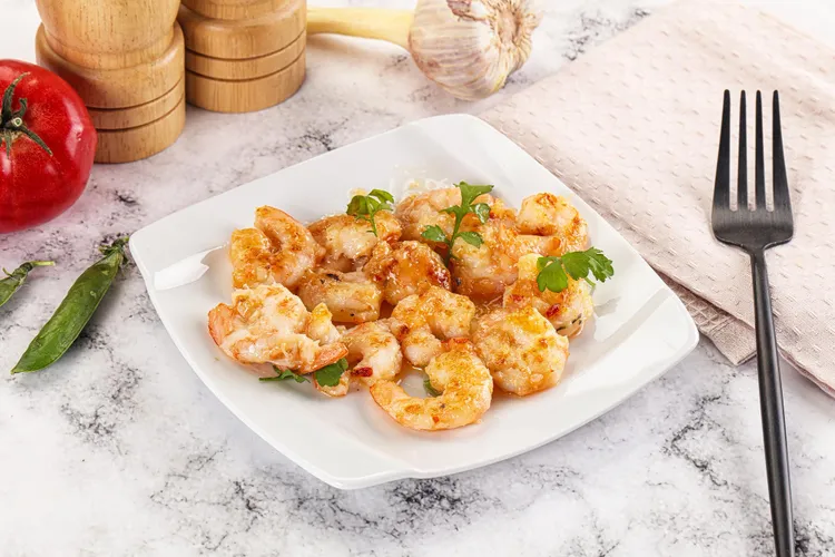 Garlic shrimps