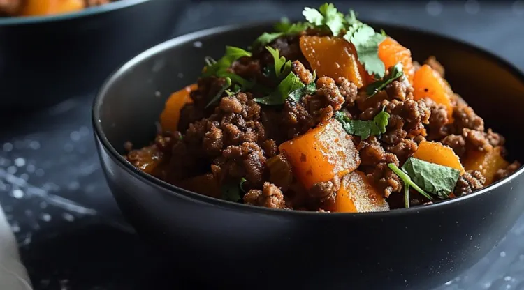 Turkey and sweet potato chili