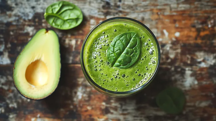 Green protein smoothie