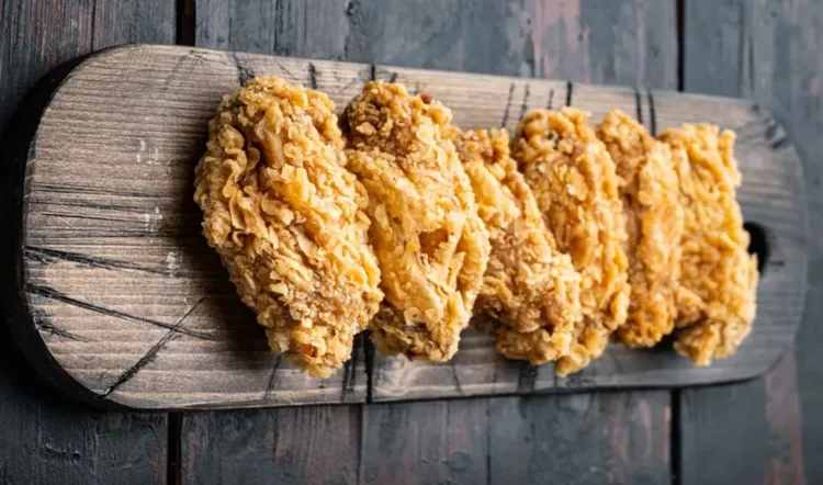 Oven-fried panko chicken