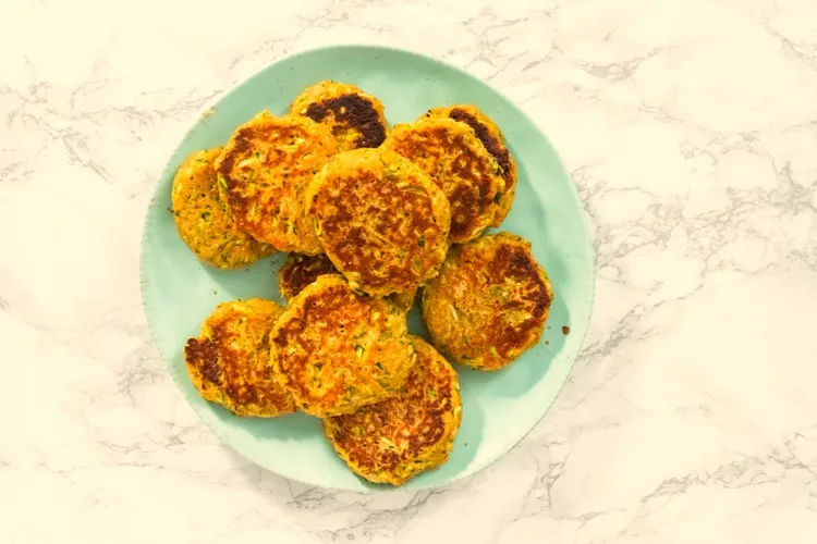 Sweet potato and tuna patties