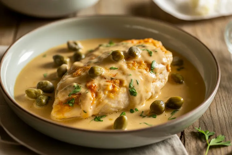Creamy lemon chicken