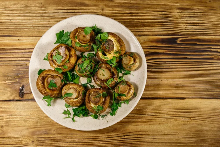 Marinated mushrooms