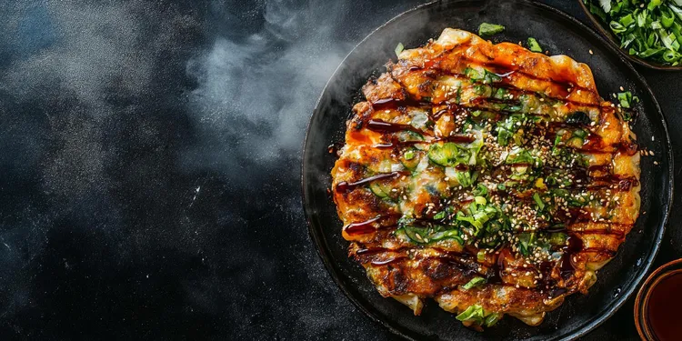 Okonomiyaki (japanese pancakes)