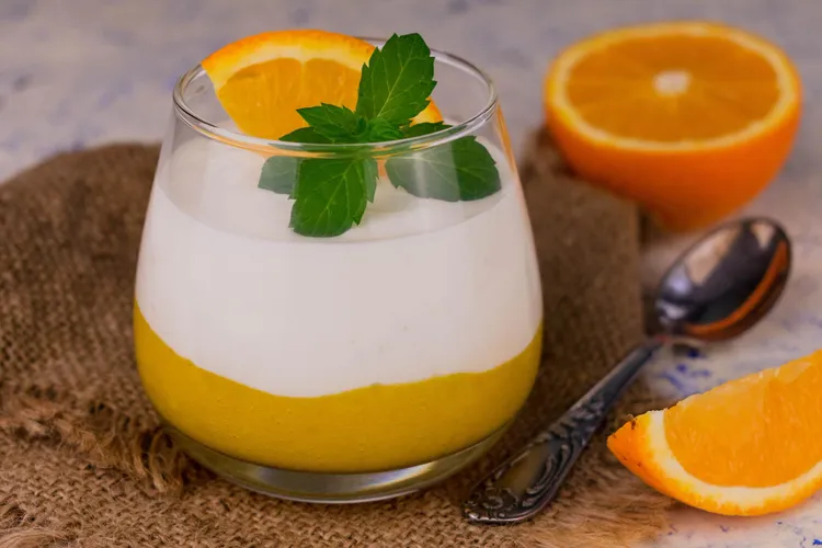 Orange & ricotta dessert