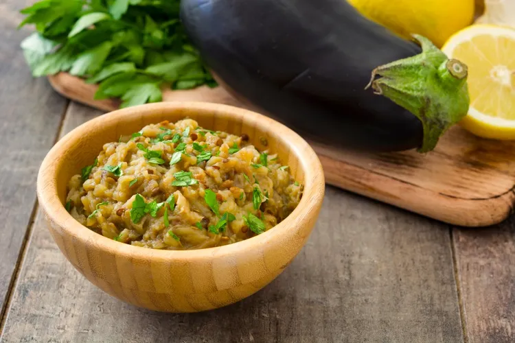 Roasted eggplant dip