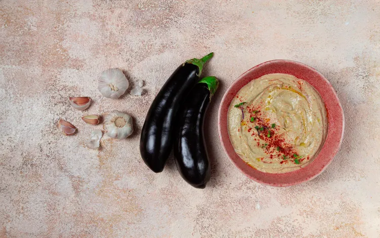 Smoky eggplant dip