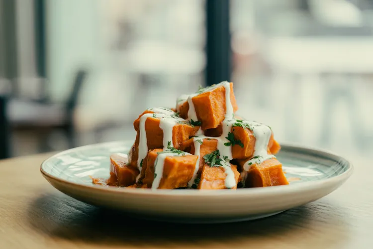 Sweet potato bites