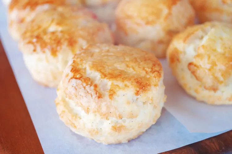Air fryer lemonade scones