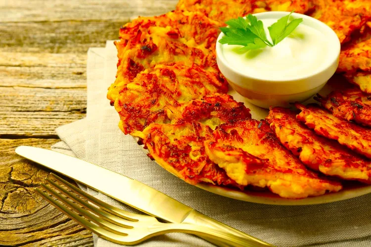 Sweet potato rosti