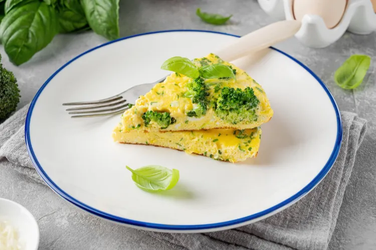Broccoli quiche