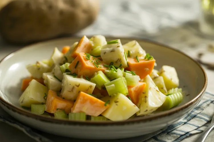 Two-potato salad