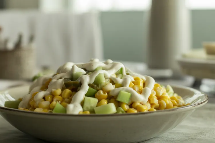 Fresh vegetable salad