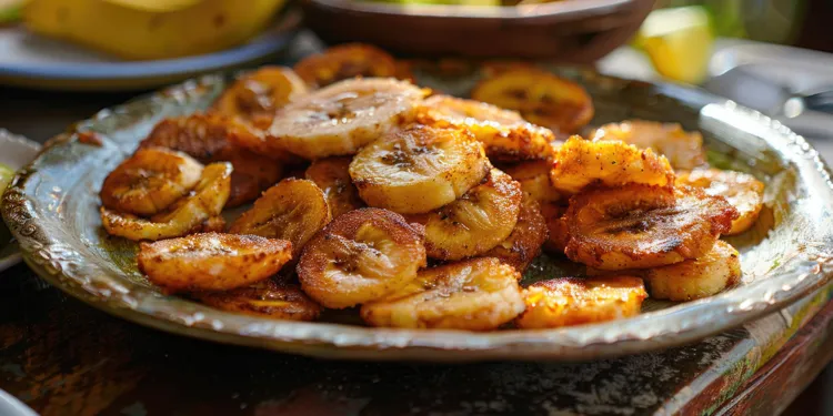 Cinnamon fried bananas