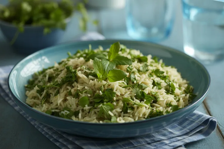 Green pilaf
