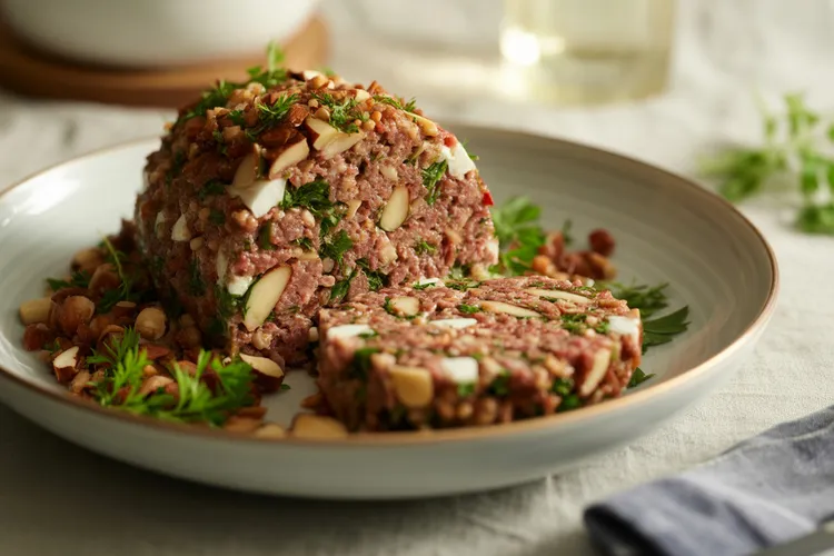 Lamb and bulgur meatloaf