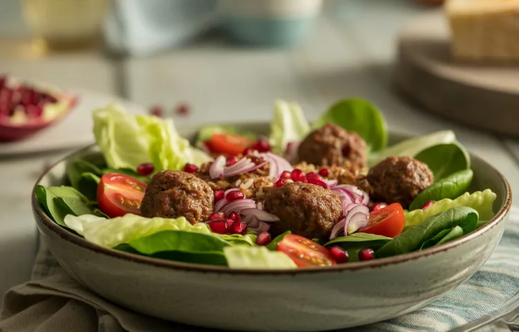 Lamb kofta salad