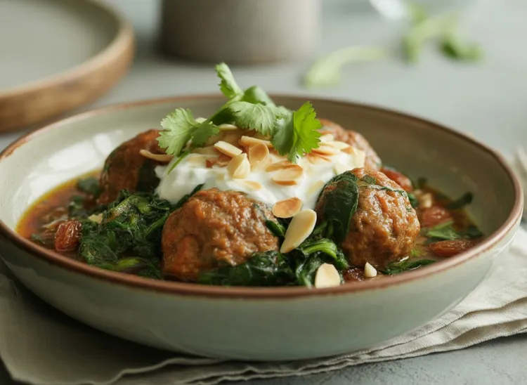 Lamb meatball tagine