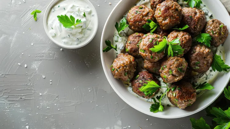 Lamb meatballs