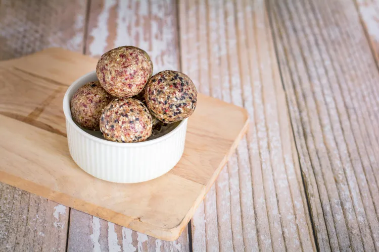No-bake power balls