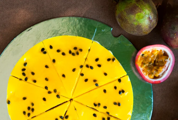 Passionfruit coconut cake