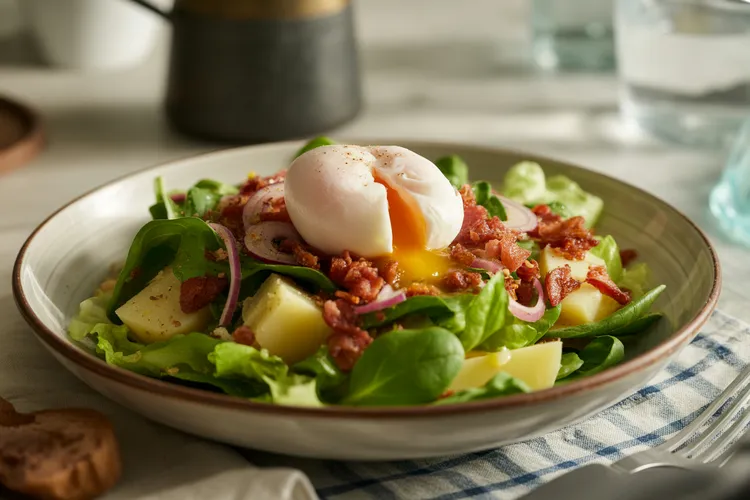 Salad lyonnaise