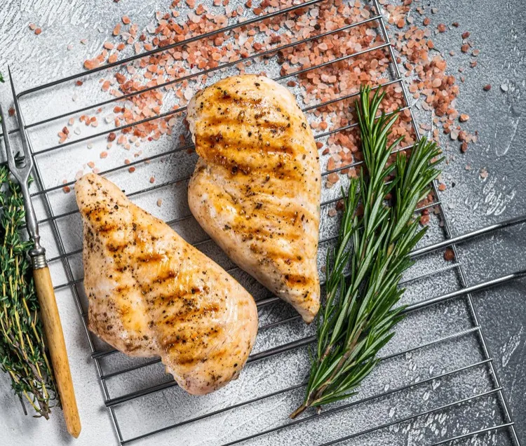 Roasted rosemary chicken breasts