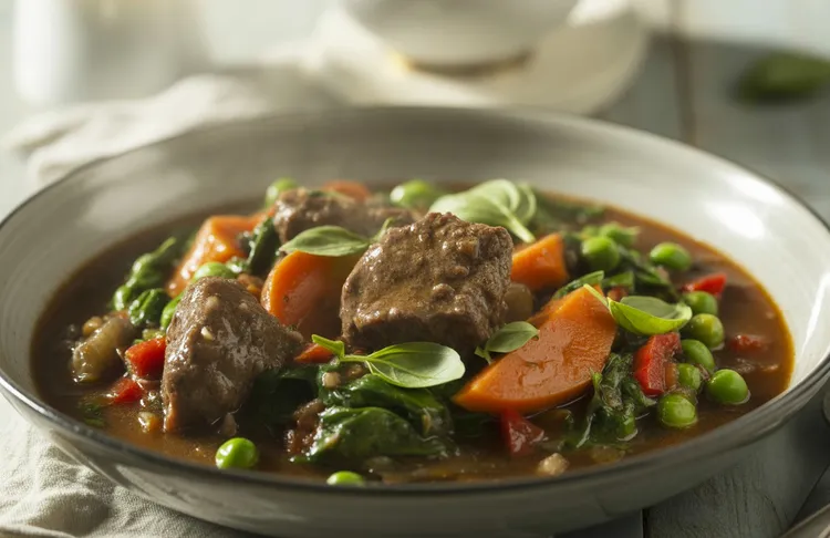 Summer beef casserole