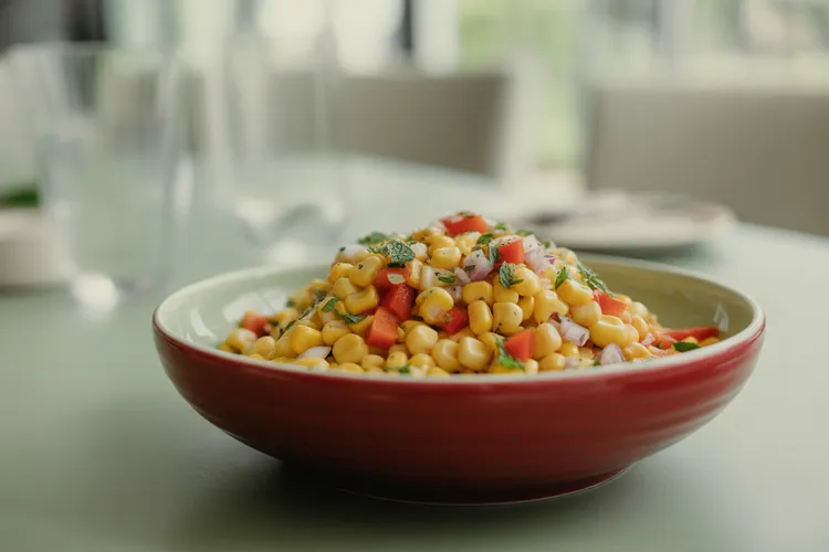 Sweet corn salad
